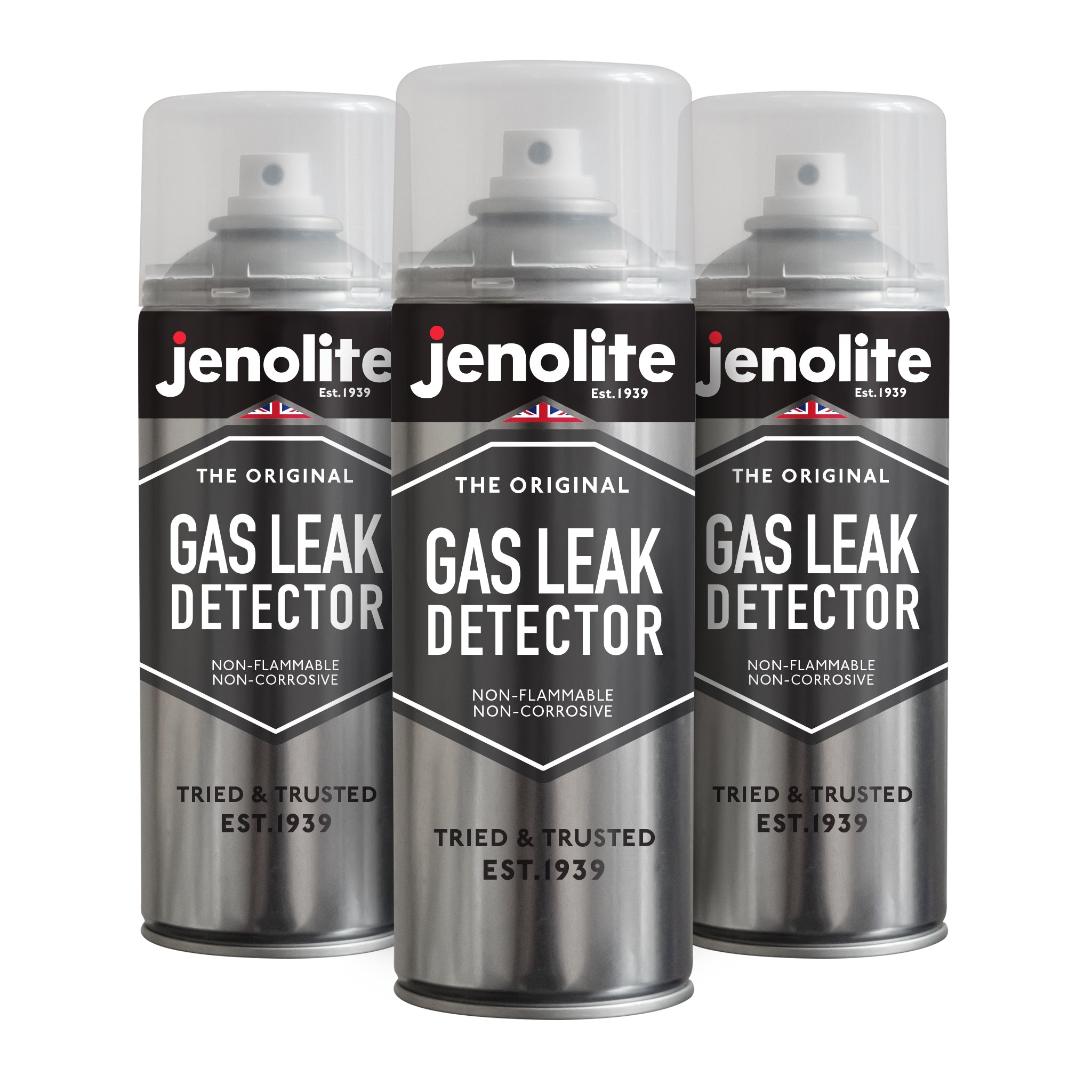 Gas Leak Detector Spray 400ml Detect Leaks In Heating Plumbing And Jenolite 9682