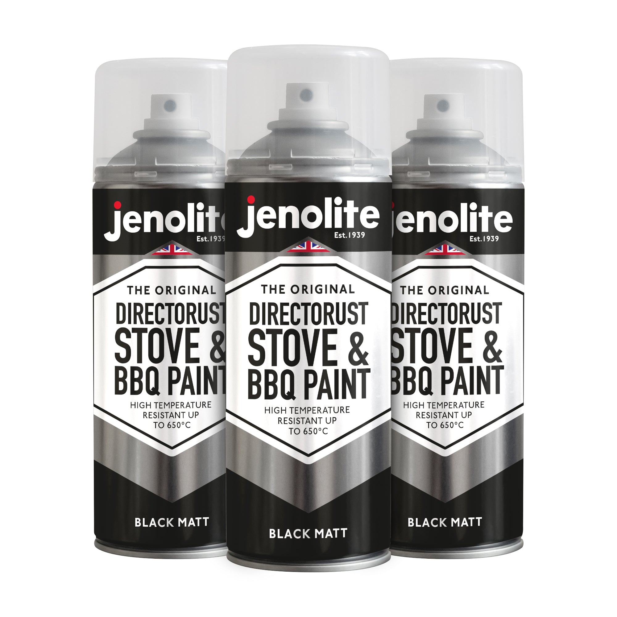 DIRECTORUST BBQ &amp; Stove Spray Paint | 400ml | 650c+