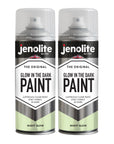 JENOLITE Glow In The Dark Spray Paint | NIGHT GLOW LUMINOUS PAINT | 400ml